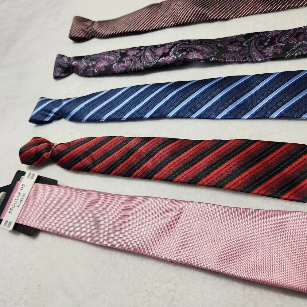 Bespoke Tie For Men 5 Pcs Differents Colors . New
